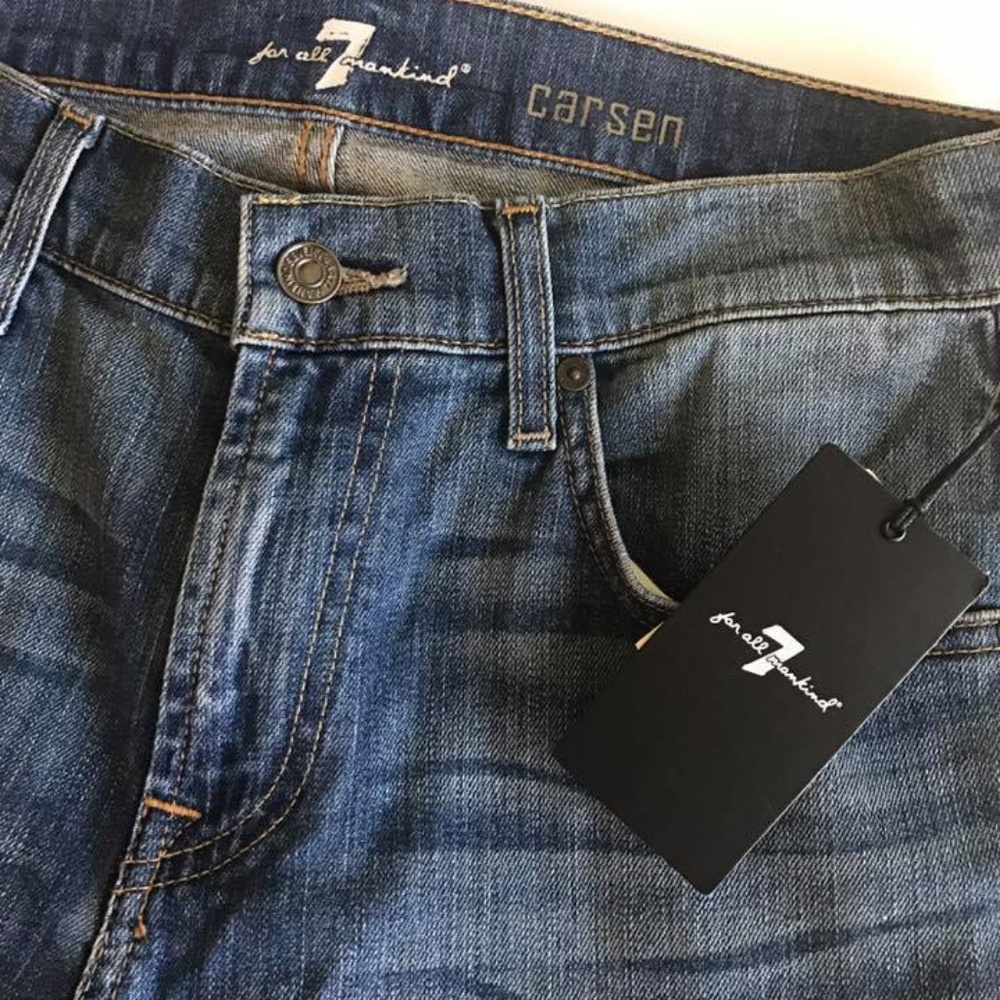 NWT 7 for all mankind Carsen men jeans 30 - Picture 4 of 6